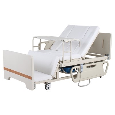 abs rails homecare nursing 3-function Home Care electric manual hospital Bed with toilet