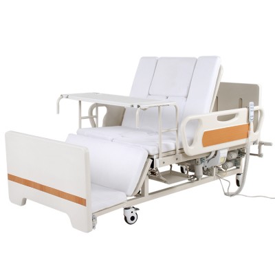 abs rails homecare nursing 3-function electric manual hospital Home Care Bed with toilet